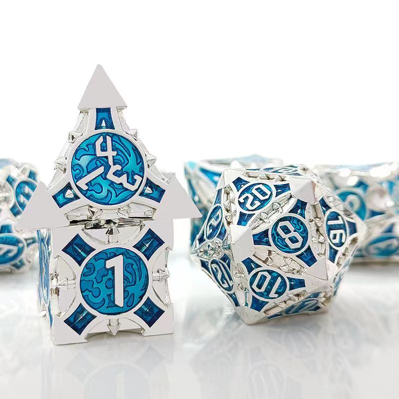 Board Game Master - Piezas de Cosplay de 7 D4-D20,