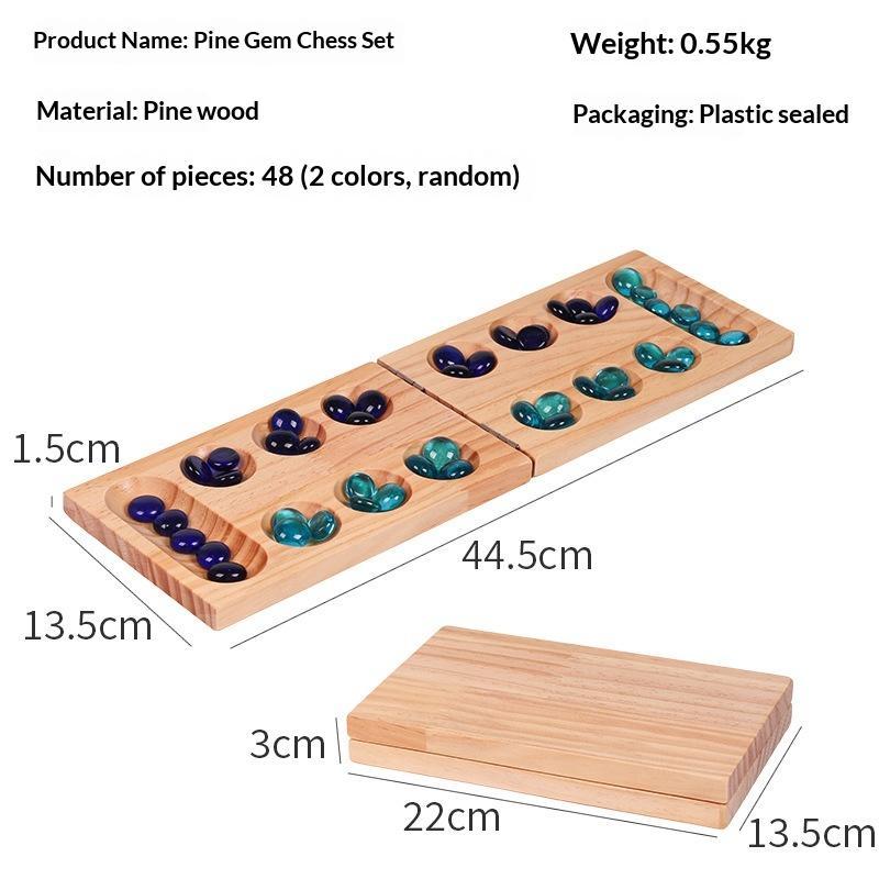 Board Game Night - Nuevo Juego de Mesa Mancala Plegable