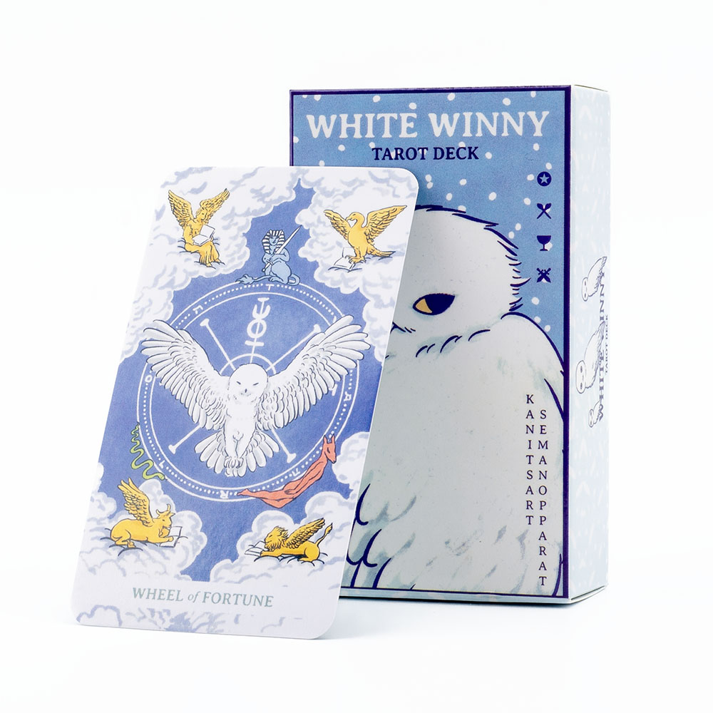 Board Game Of Life - Tarot blanco Winny edición en inglés,
