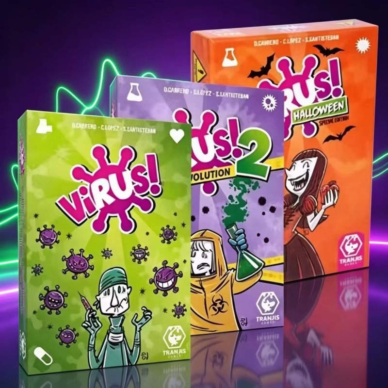 Board Game Virus - Juego de Cartas Estratégico Familiar Serie