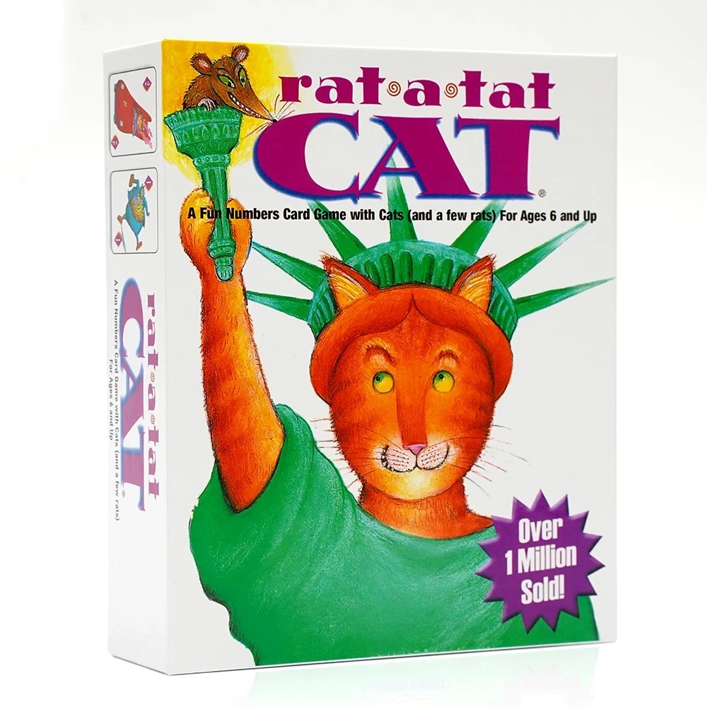 Board Game Night - Rat A Tat Cat Divertido juego