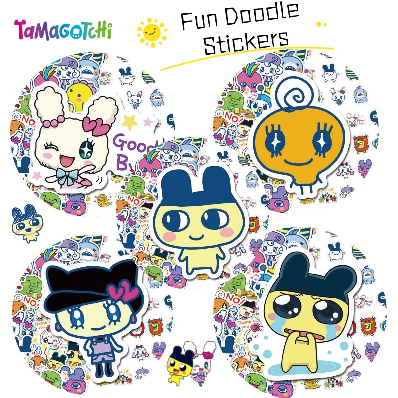Bandai Model Tamagotchi - Nuevas pegatinas Bandai Tamagotchi Mametchi con
