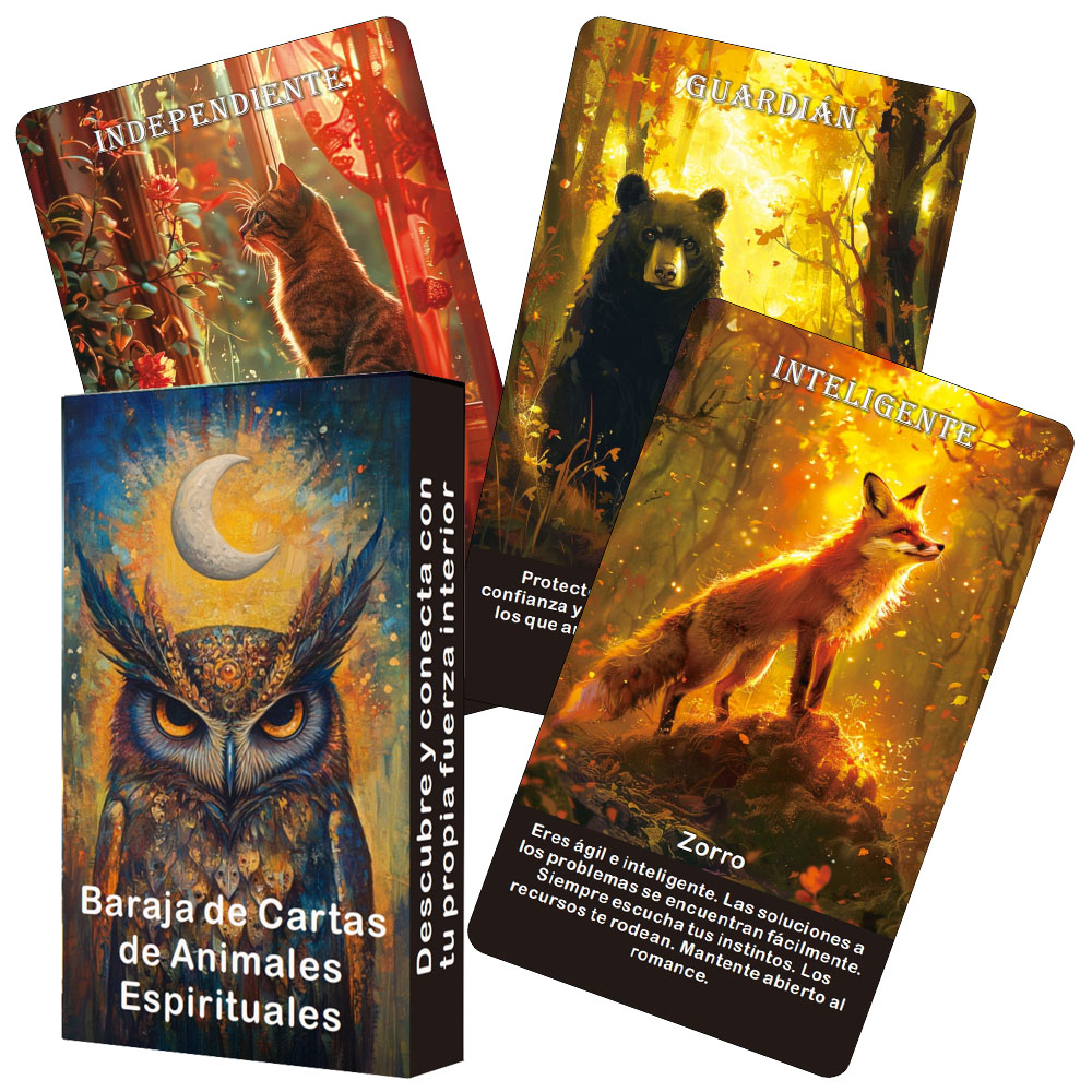 Baraja de Tarot de animales es - Board Game Love Letter reseña y precio