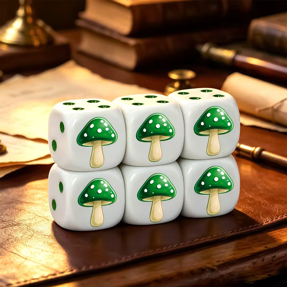 Juego de 6 dados D6 con diseño - Board Game Dnd reseña y precio
