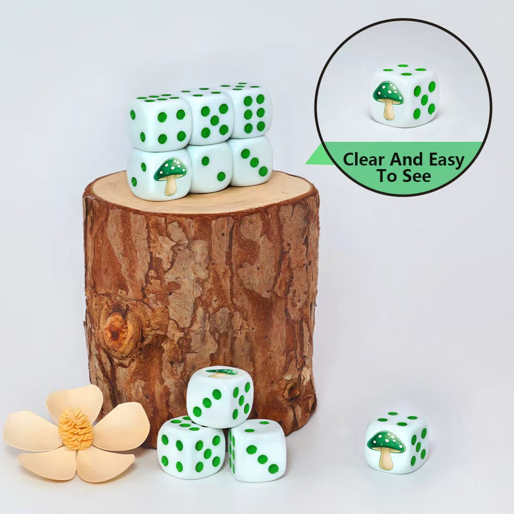 Juego de 6 dados D6 con diseño - Board Game Dnd reseña y precio