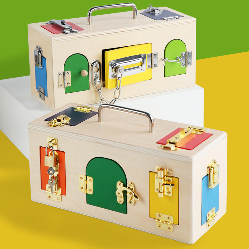 Caja de bloqueo Montessori, ju - Board Game Of Life reseña y precio