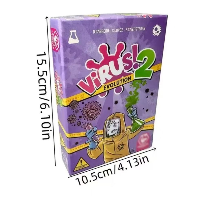 Juego de Cartas Estratégico Fa - Board Game Virus reseña y precio