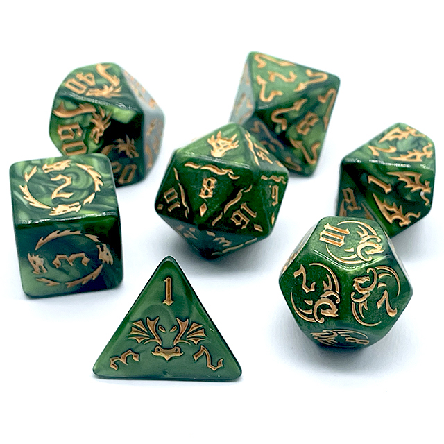Juego de dados DND de acrílico - Board Game Dnd reseña y precio
