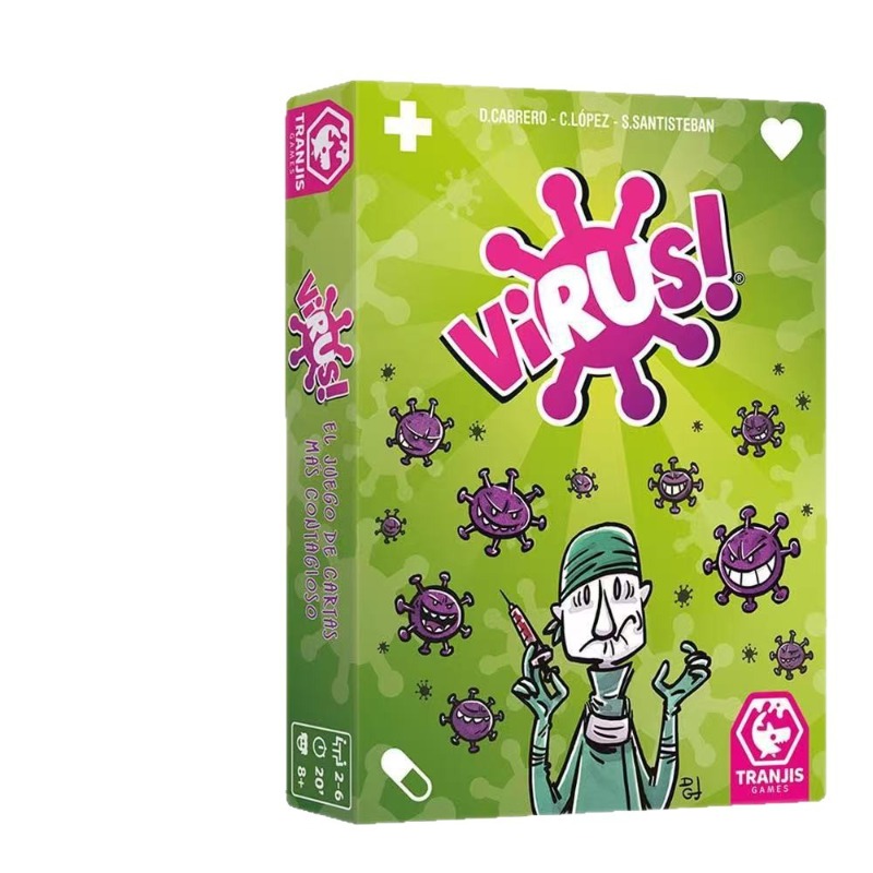 Juego de Cartas Estratégico Fa - Board Game Virus reseña y precio