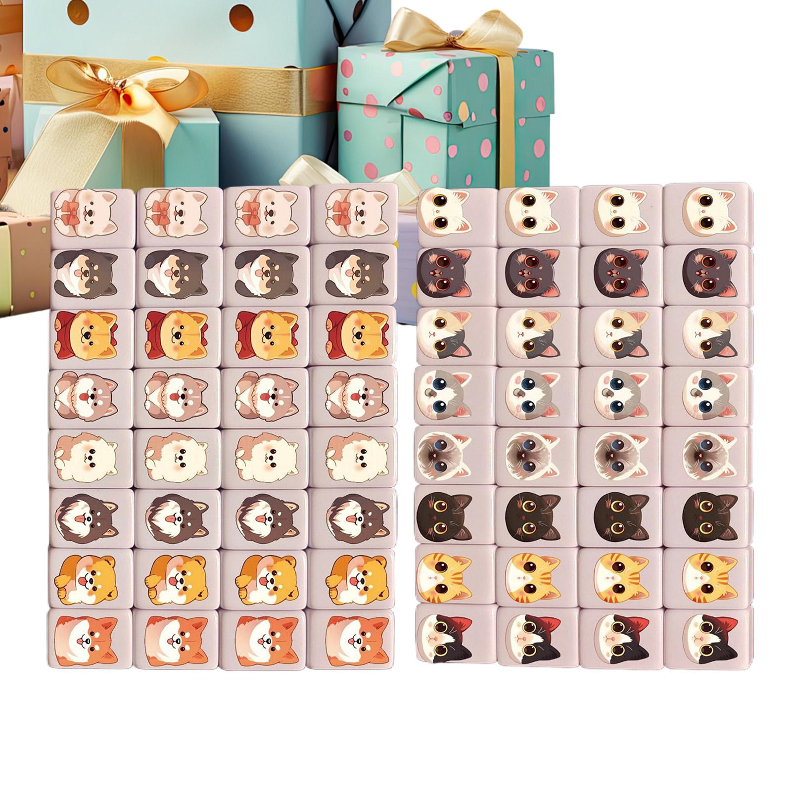 Juego de Mahjong Mini de 65 Pi - Board Game Master reseña y precio