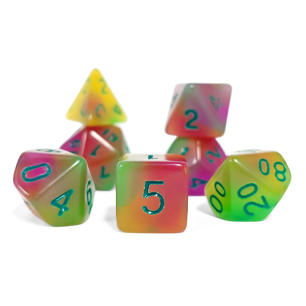 7 unids/set de juego de dados  - Board Game Dnd reseña y precio