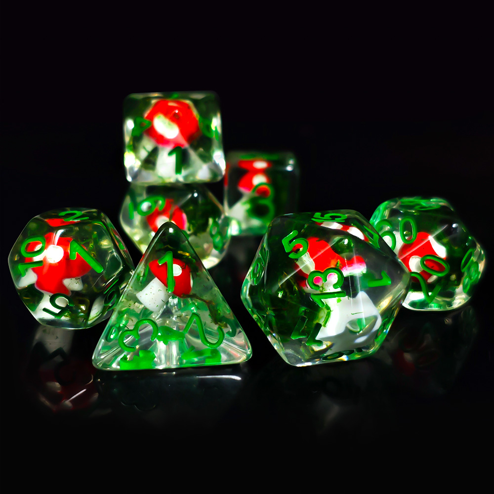 7 unids/set dados DND resina t - Board Game Dnd reseña y precio