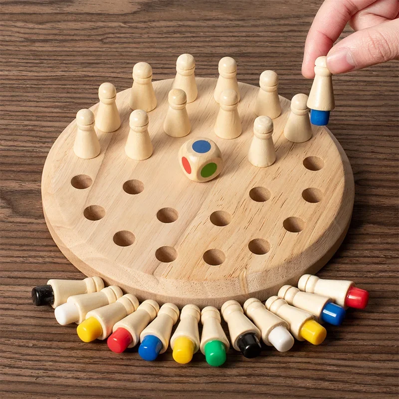 Juego de Memoria de Madera, 1  - Board Game Of Life reseña y precio