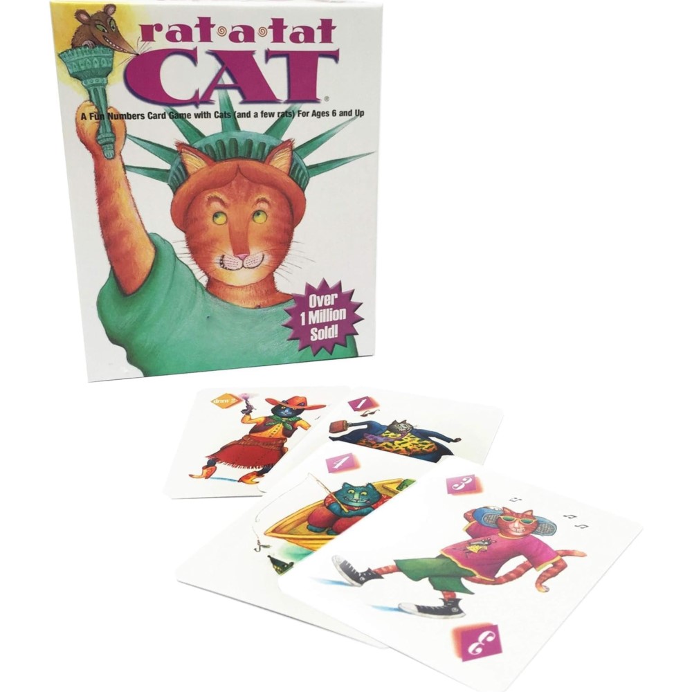 Rat A Tat Cat Divertido juego  - Board Game Night reseña y precio