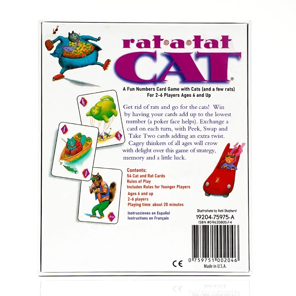 Rat A Tat Cat Divertido juego  - Board Game Night reseña y precio