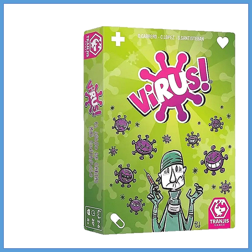 Juego de Cartas de Estrategia  - Board Game Virus reseña y precio
