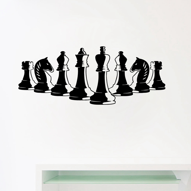 Piezas de ajedrez para decorac - Board Game Quote reseña y precio