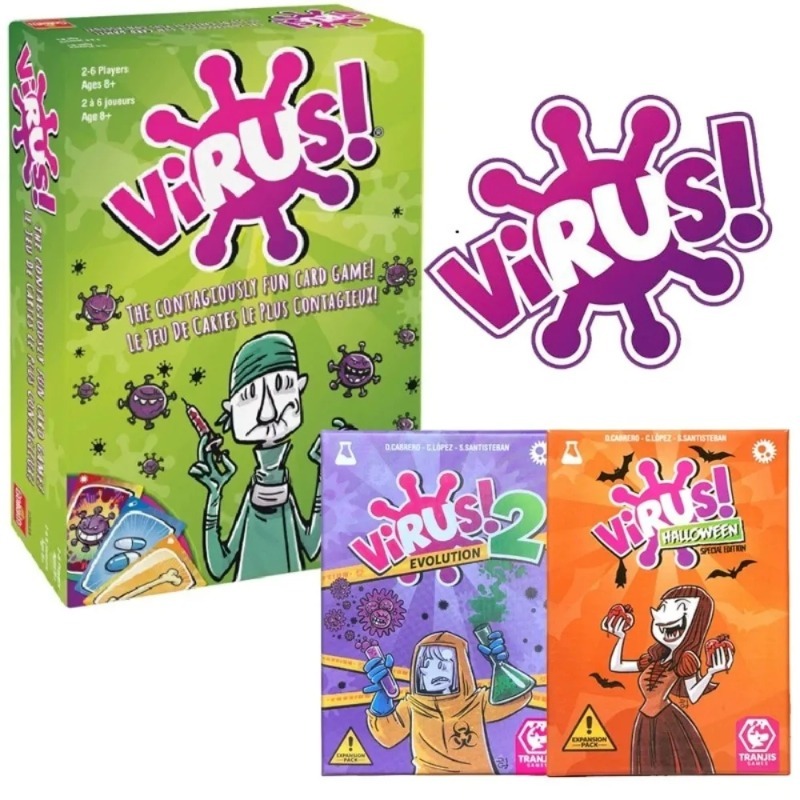 Juego de Cartas Mogel Motte Po - Board Game Virus reseña y precio